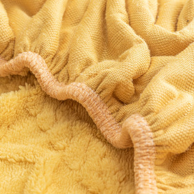 Cubierta de colchón antideslizante para el calor del invierno 133x72 Densidad de tejido Conjuntos de hojas ajustadas
