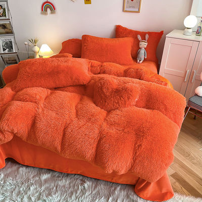 Polyester llenando King Size Set de mantel de lujo Set de ropa de cama de 1,5m 1,8m 2m Camas