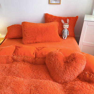 Polyester llenando King Size Set de mantel de lujo Set de ropa de cama de 1,5m 1,8m 2m Camas