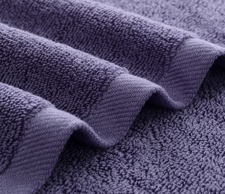 Toallas de lujo de Jacquard rayadas hechas de algodón 100% para un rendimiento suave y absorbente