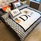 Grado A Impreso en 3D King Size Set de ropa de cama de lujo Cubierta de edredón 133x72 Densidad de tela