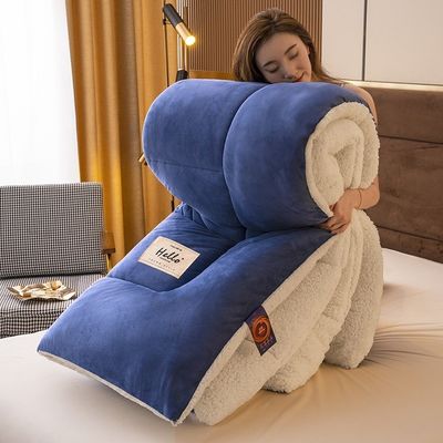 Soporte para el sueño saludable colcha elegante Comodidad más suave más acogedora Pesos pesados Sherpa-back