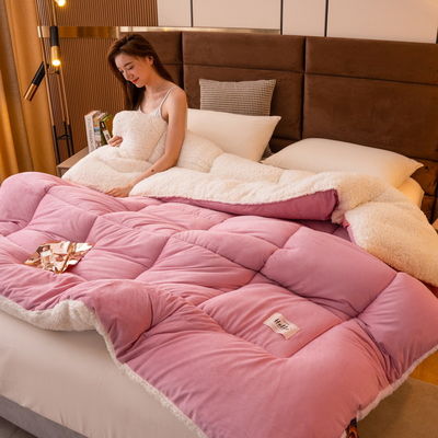 Soporte para el sueño saludable colcha elegante Comodidad más suave más acogedora Pesos pesados Sherpa-back