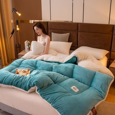 Soporte para el sueño saludable colcha elegante Comodidad más suave más acogedora Pesos pesados Sherpa-back