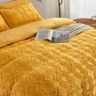 Hotel 100% de algodón bordado con cubierta de edredón Set de ropa de cama de 4 piezas con 40 tejidos