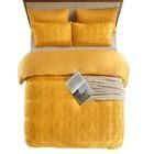 Hotel 100% de algodón bordado con cubierta de edredón Set de ropa de cama de 4 piezas con 40 tejidos