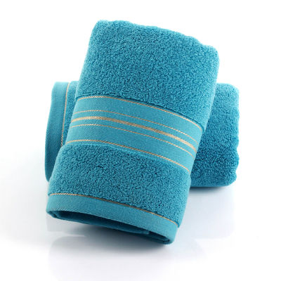 Patrón a rayas 100% algodón toallas absorbentes espessadas suaves para la piel amigables con la piel secado rápido