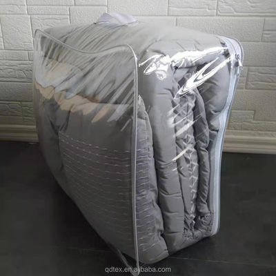 Tejido de microfibra de densidad de ropa de cama de confort Set de 4 piezas King Size ropa de cama de lujo