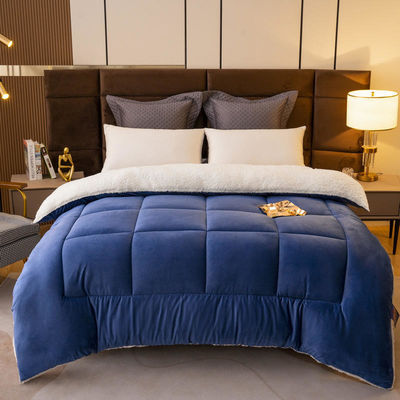 Color rosa claro Solid Oeko-Tex Comforter Edredon Set de ropa de cama doble adecuado para todas las estaciones