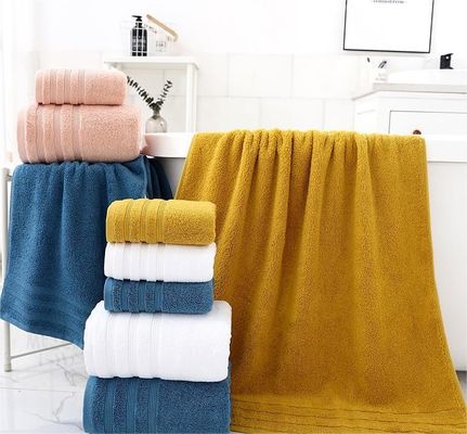 Toallita de baño engrosada y suave de absorción 80 * 160 cm hecha de algodón puro al 100%