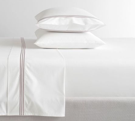 HotelHome 100% de algodón bordado cubierta de edredón ropa de cama conjunto de 4 piezas única doble reina rey