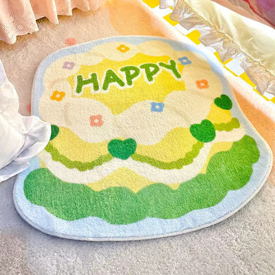 Alfombras de logotipo personalizado Alfombras de dibujos animados Alfombras infantiles Niño oración Decoración de habitación rosa Niños Alfombra Alfombras pequeñas para el dormitorio