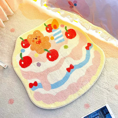 Alfombras de logotipo personalizado Alfombras de dibujos animados Alfombras infantiles Niño oración Decoración de habitación rosa Niños Alfombra Alfombras pequeñas para el dormitorio