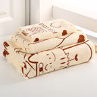 Un conjunto de toallas de baño de algodón muy elogiado con diseño absorvente grueso y plazo de pago T/T