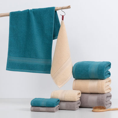 Toallas de baño de algodón rectangular 32 Toallas para el rostro de hogar para adultos para absorbentes blandos