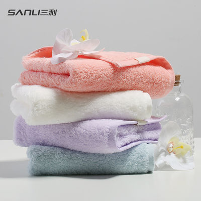 Conjunto de toallas de baño de algodón 100% lujoso y altamente absorbente para todas las edades de Sanli Towel