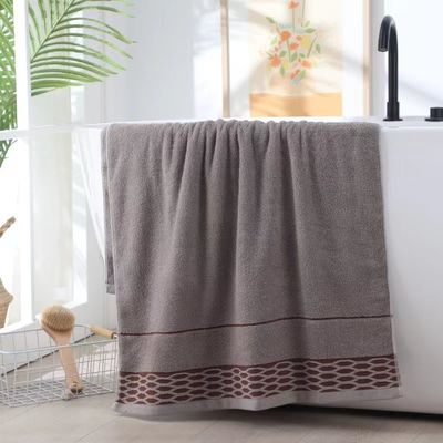 Toallas de baño de algodón puro de color oscuro absorbente de secado rápido perfecto para el hogar