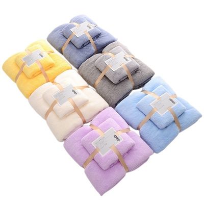 Inicio Densidad del albergue Toallita de baño de terciopelo de coral suave y absorbente con encaje simple