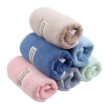Toallas de lavado de cara para hombres y mujeres de terciopelo de coral ideal para el hogar