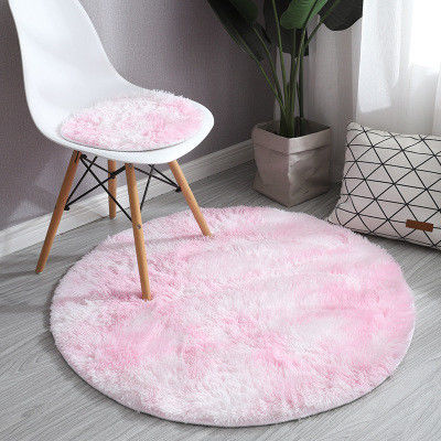 Casa Alfombras de círculo suave para niños Niñas Sala de estar Sala de adolescentes Patrón de impresión animal