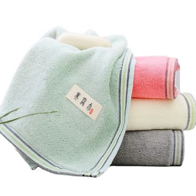 Toalla de fibra de bambú suave absorvente belleza en toalla con caja de regalo estilo popular y más