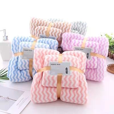 300 GSM Coral Fleece Toallas de baño para el hogar Hotel Spa de los fabricantes OEM