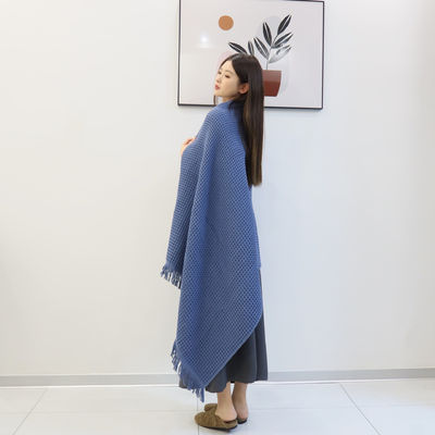 Toalla de playa Topless Chale 90 * 180cm de algodón Bawal Tassel Toallita de baño cubierta con guantes