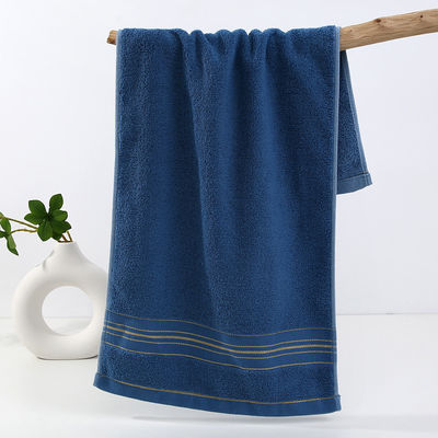 Toalla de seda dorada oscura suave y absorbente Ideal para el hogar Toalla para la cabeza de baño secante rápido