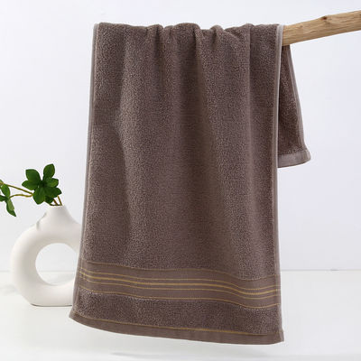 Toalla de seda dorada oscura suave y absorbente Ideal para el hogar Toalla para la cabeza de baño secante rápido