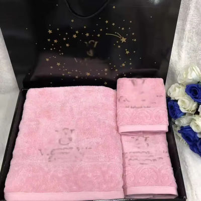 Para el hogar y el hotel 35*75cm 70*140cm Polyester Towel Set Toallas de baño Toallas para el hotel Baño