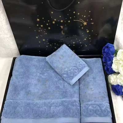 Para el hogar y el hotel 35*75cm 70*140cm Polyester Towel Set Toallas de baño Toallas para el hotel Baño