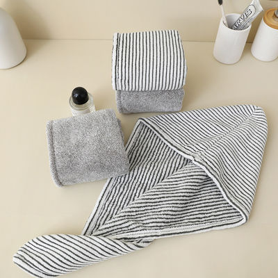 Capuchón para cabello seco suave y espeso para niños Tejido sencillo Rápido absorbente Ecológico