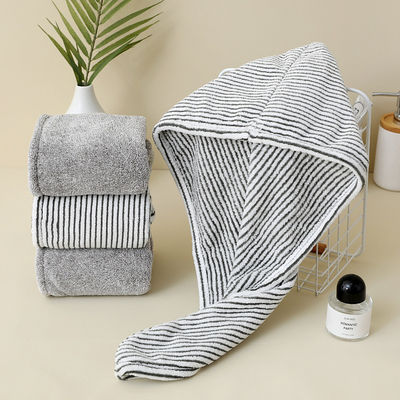Capuchón para cabello seco suave y espeso para niños Tejido sencillo Rápido absorbente Ecológico