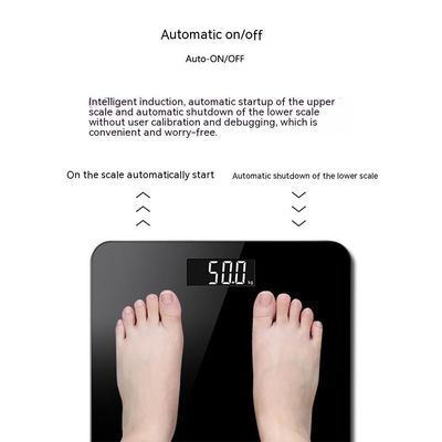 Escala electrónica de cuerpo celular de grado médico seguro de 300x300x25 mm para resultados precisos