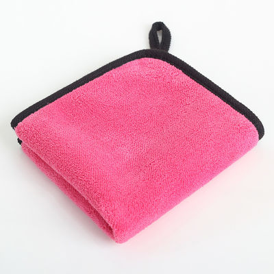 5 paquetes de toallas de dos lados gruesas de terciopelo de coral fuerte absorción de agua logotipo personalizado