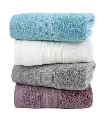 Toalla de baño de algodón rectángulo para adultos 2024 Toalla de envoltura suave y absorvente de secado rápido