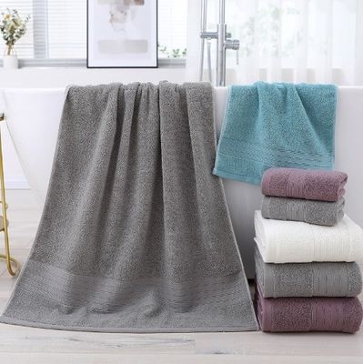 Toalla de baño de algodón rectángulo para adultos 2024 Toalla de envoltura suave y absorvente de secado rápido