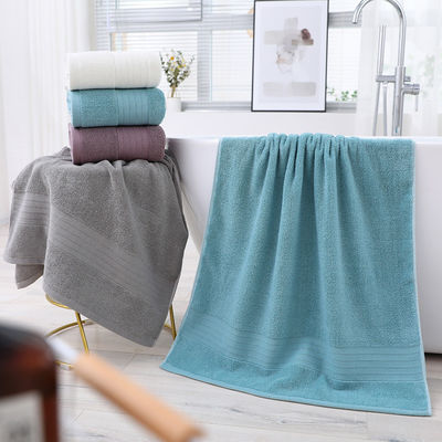 Toalla de baño de algodón rectángulo para adultos 2024 Toalla de envoltura suave y absorvente de secado rápido
