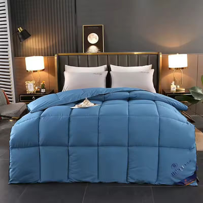 Casa 100% poliéster engrosado caliente 5 estrellas Hilton Hotel Texto relleno colcha Sillón de cama