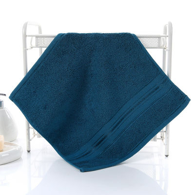 Mejora tu experiencia de spa facial con una toalla de algodón de color sólido de 34*34cm