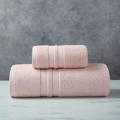 Conjunto de toallas hipoalergénicas de color personalizado 100% algodón más grueso y absorbente blando