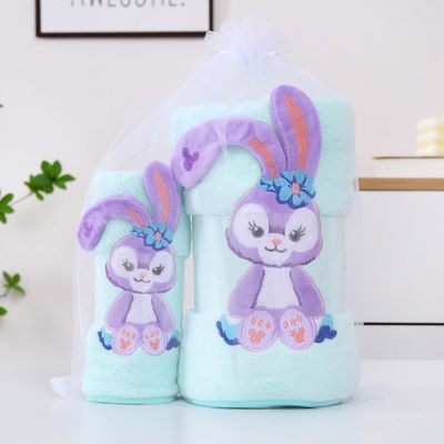 Toallas de poliéster espesado Delu suaves de secado rápido y absorbentes de agua con regalos de mano