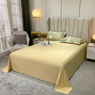 Lujo Princesa de seda lavada ropa de cama conjunto de 4 piezas lleno de suave y transpirable sábanas
