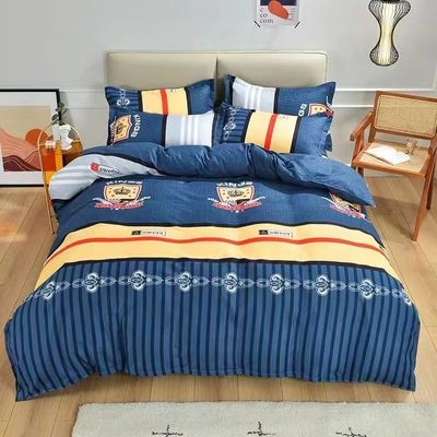Color personalizado lujo 100% de algodón sábanas colchoneta cubierta de cama sábanas de cama conjunto