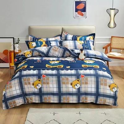 Color personalizado lujo 100% de algodón sábanas colchoneta cubierta de cama sábanas de cama conjunto