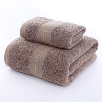 Cotton puro 32 Segmento de oro de toalla de microfibra cubierta de negocios con logotipo personalizado
