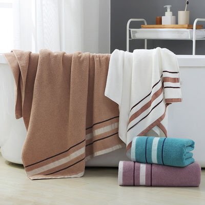 Set de baño de algodón de toalla rota 32 hebras suaves y absorbentes con logotipo bordado