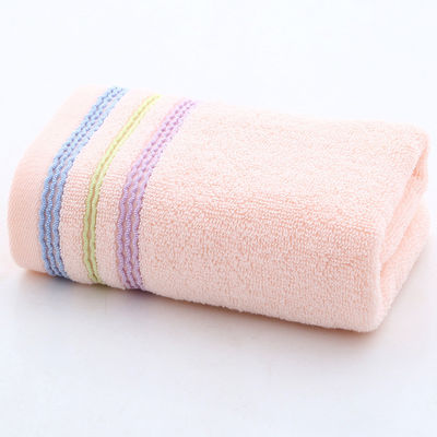 Conjunto de toallas Dobby multicolor 100% de algodón para una experiencia de baño suave y absorbente
