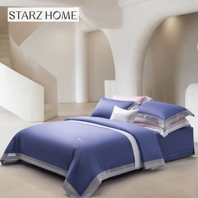 Conjuntos de ropa de cama personalizados para el rey/reina/gemelos con conteo de tejido 80S y concha de comodino
