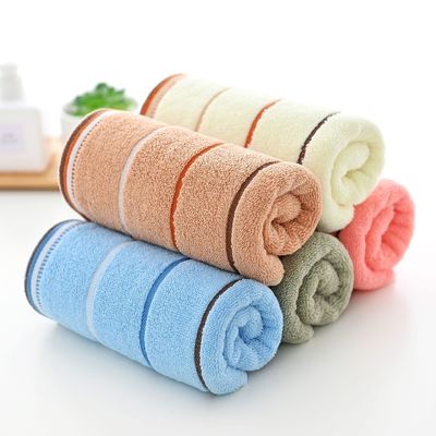 Grupo de edad de los niños El algodón de bordado suave del rostro paño de lavado para la absorción de toallas del hogar